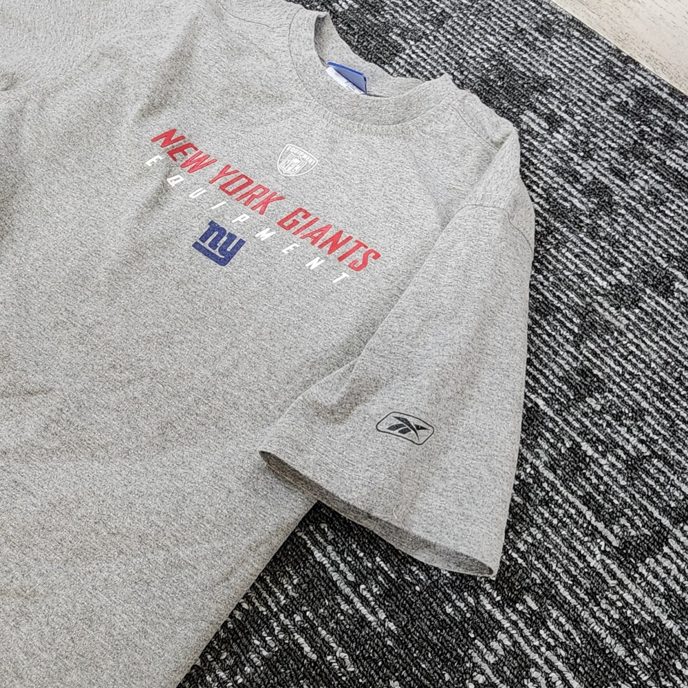 Reebok New York Giants NFL T-Shirt Youth XL 18/20 Gray Graphic Sport - Picture 5 of 9